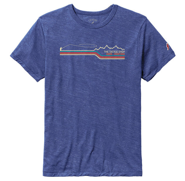 The Tackle Shop Tetonic Lines Logo Short Sleeve T-Shirt