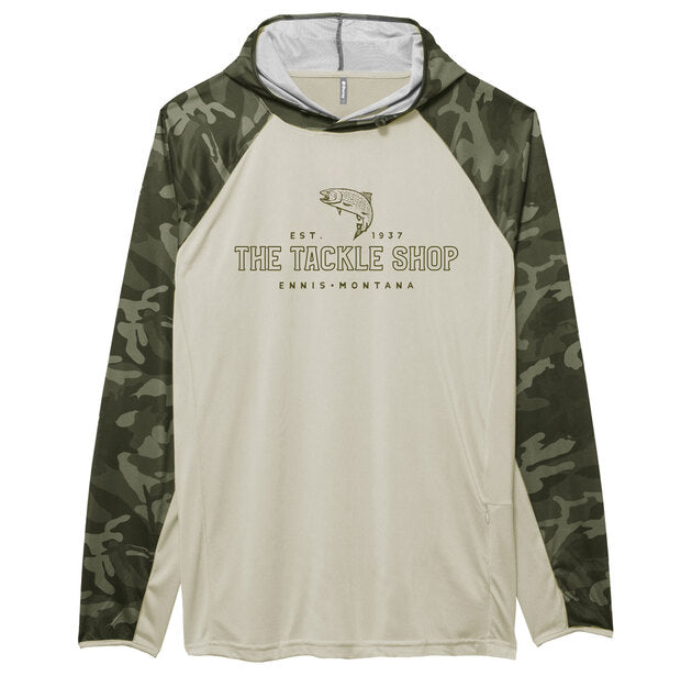 Ouray Tackle Shop Mens Confluence Pro Sun Hoodie
