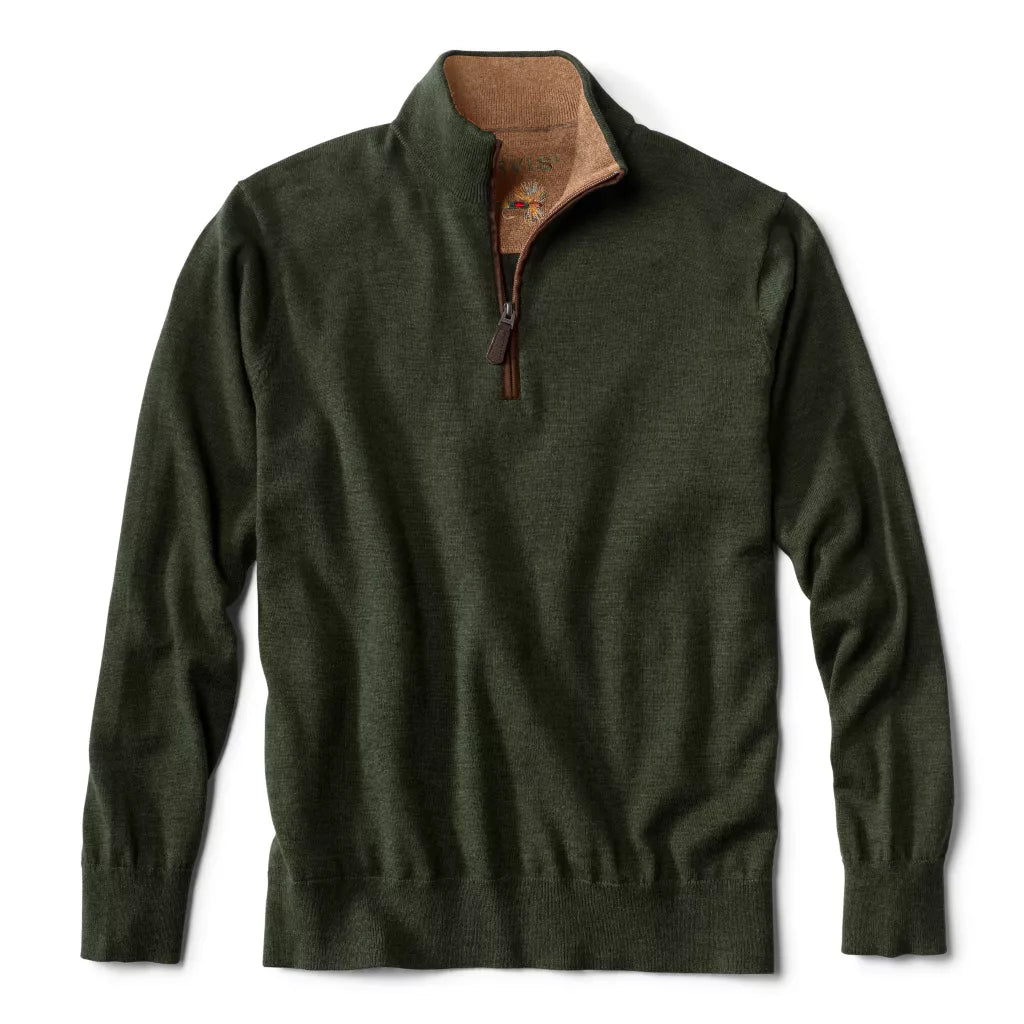 Orvis Merino Wool Quarter-Zip Sweater 2.0