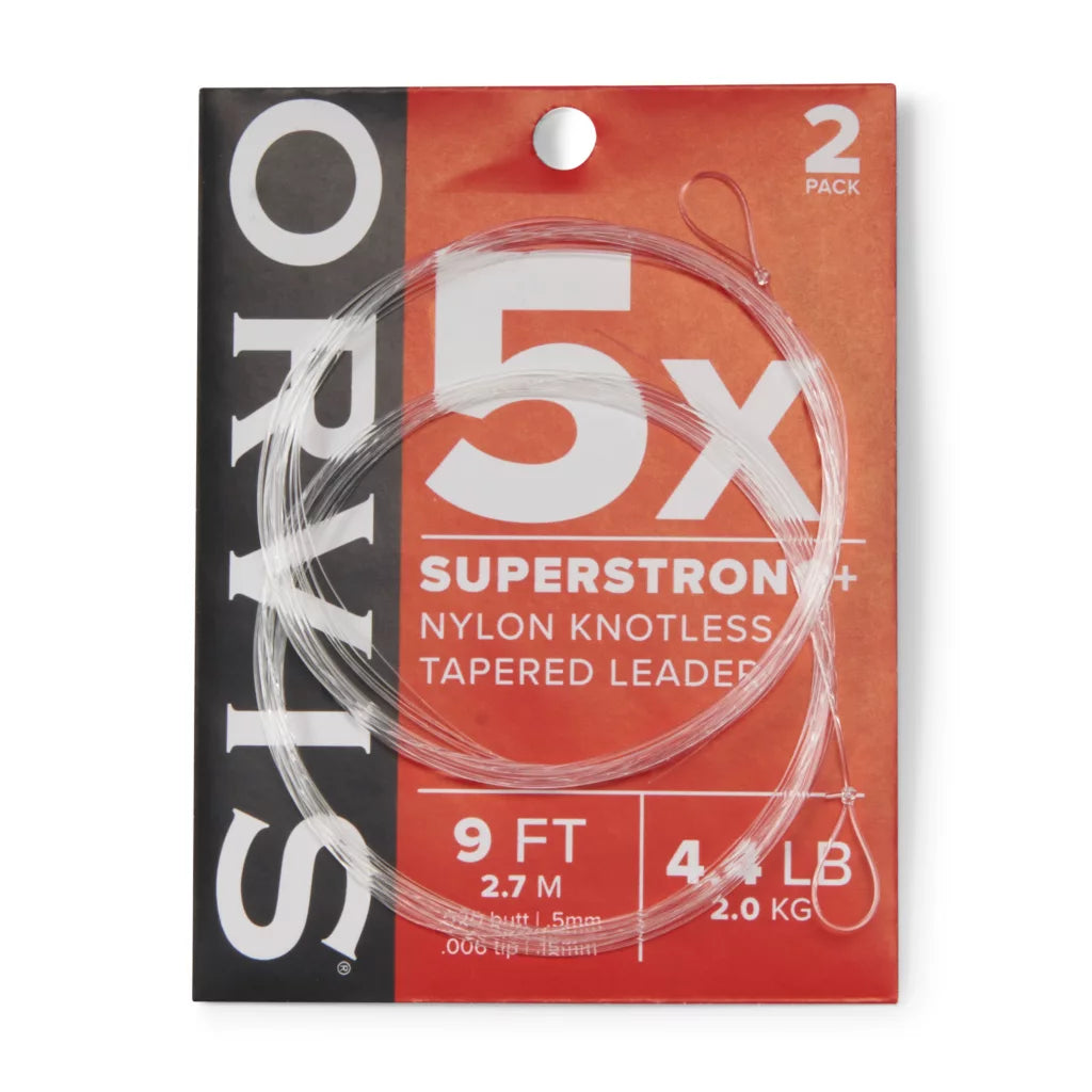 New Orvis SuperStrong Plus Leaders 2PK