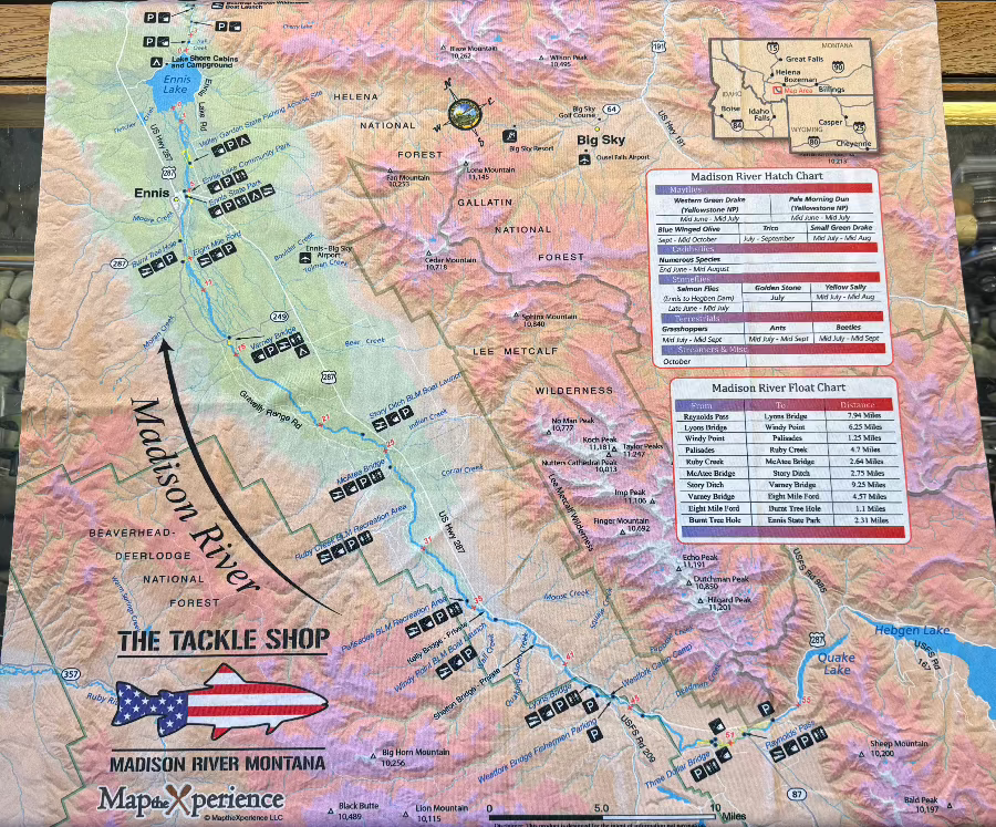 Map the Experience Original Handy Map (Microfiber Cloth and Bandana)