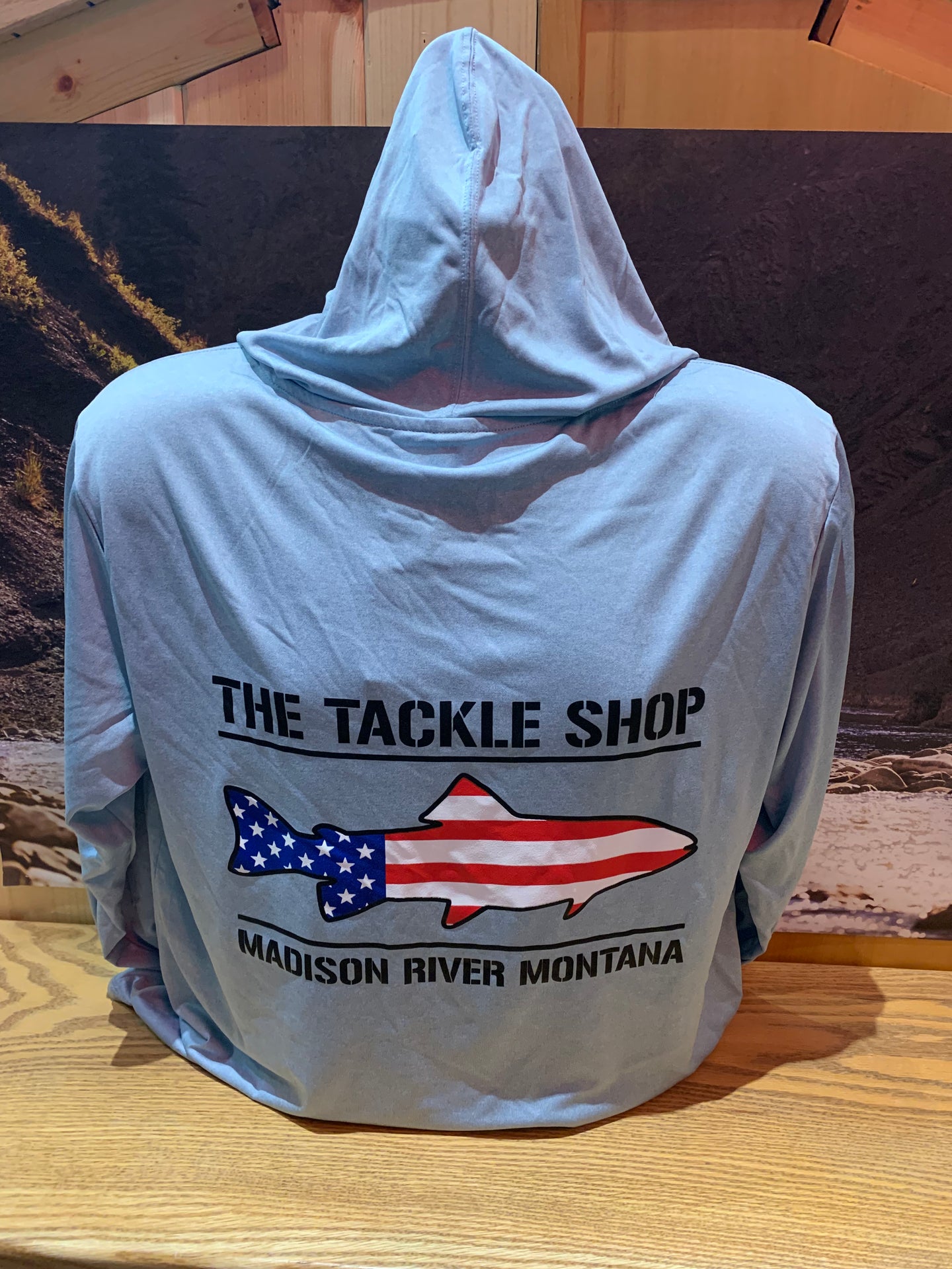 Tackle Shop Flag Logo Confluence Hoodie