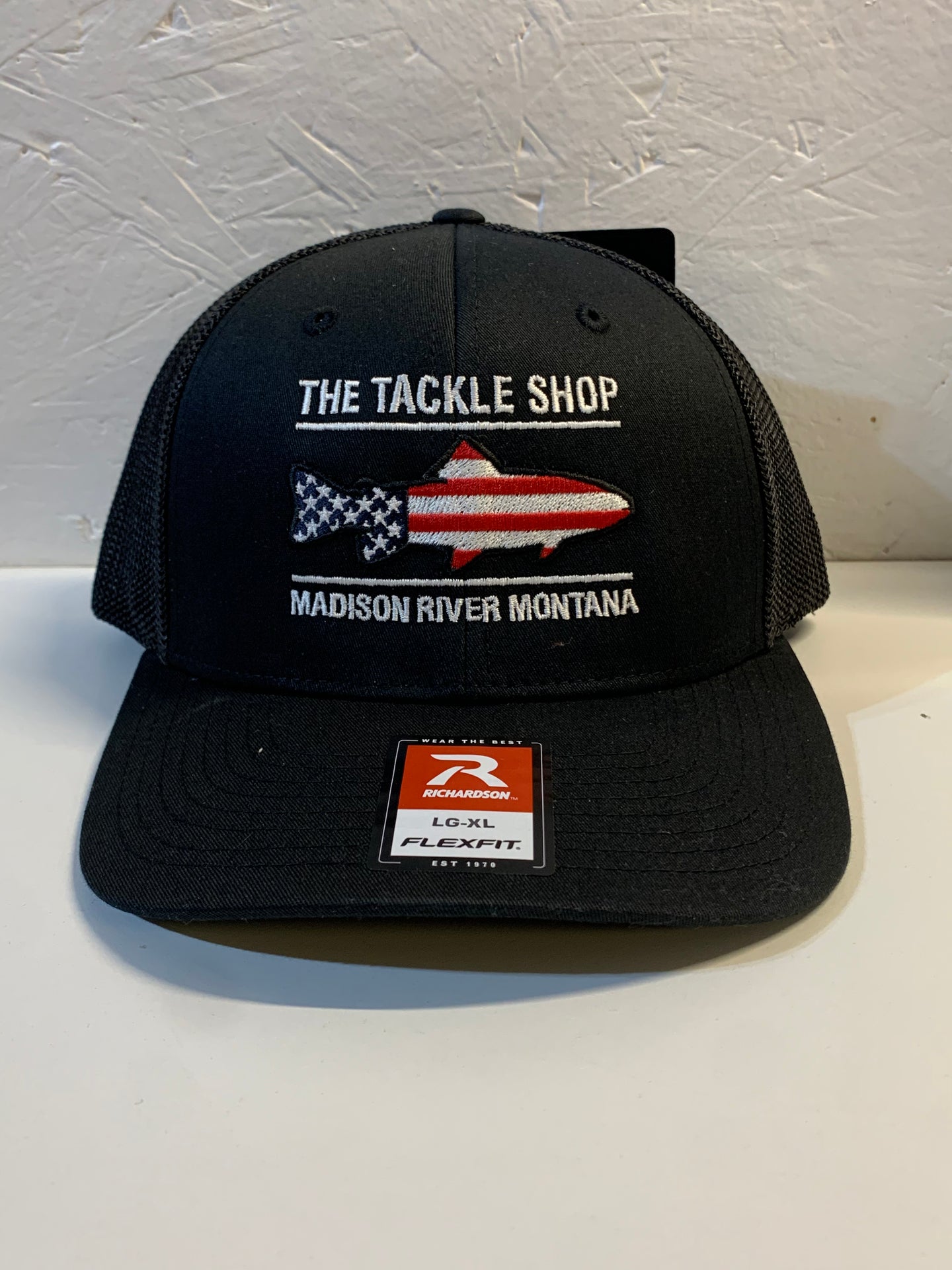 Richardson Stretchfit American Flag Logo Hat