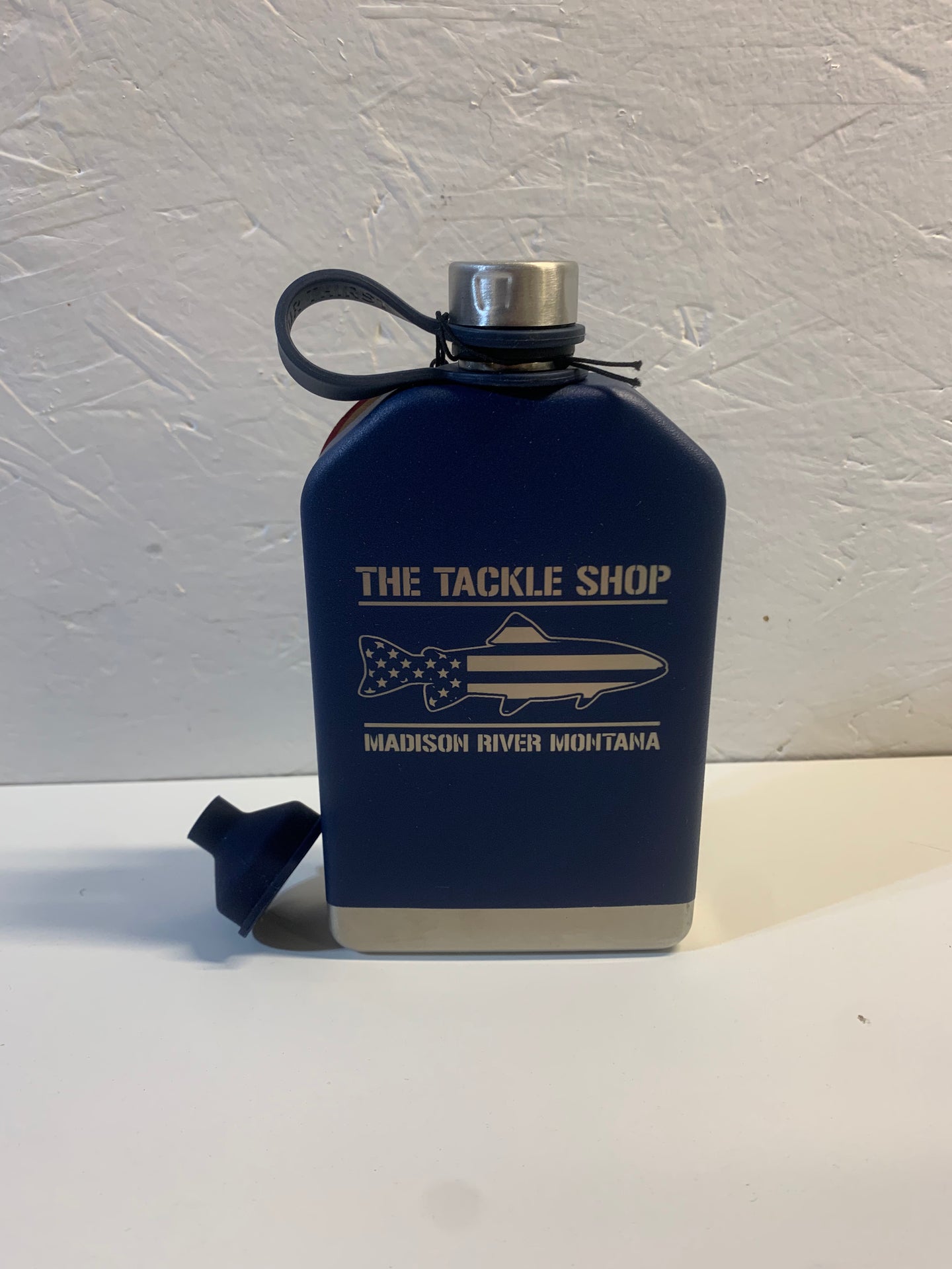 Tempercraft 8 OZ Tackle Shop Logo'd Flask
