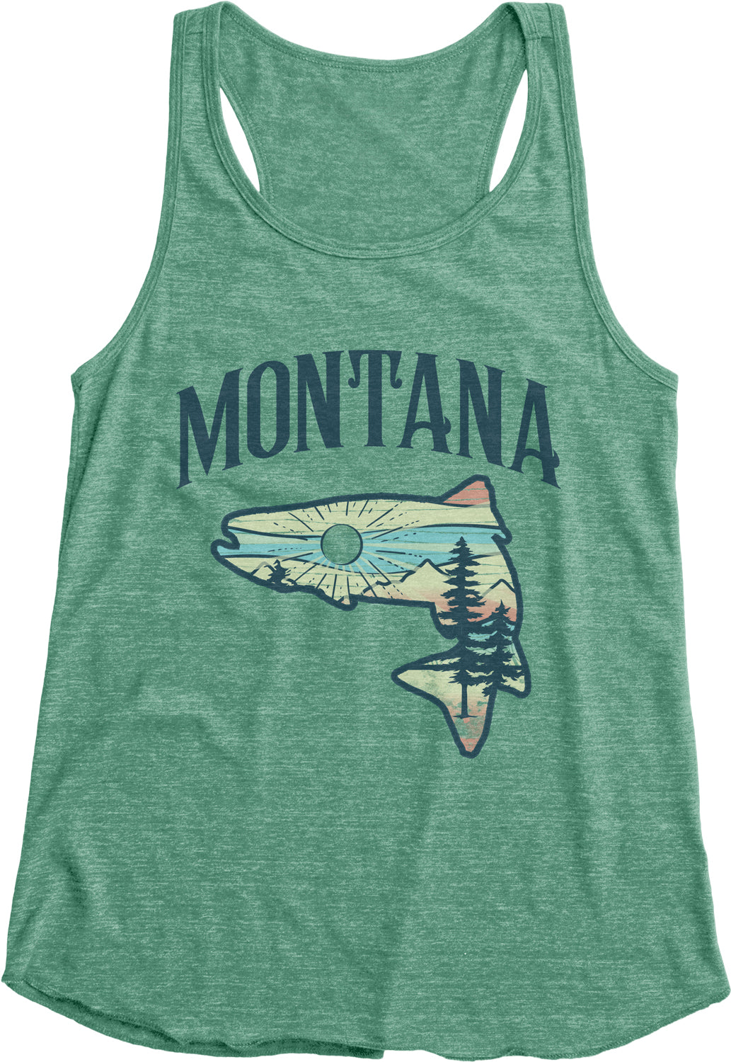 Montana Trout Tank Top Shirt