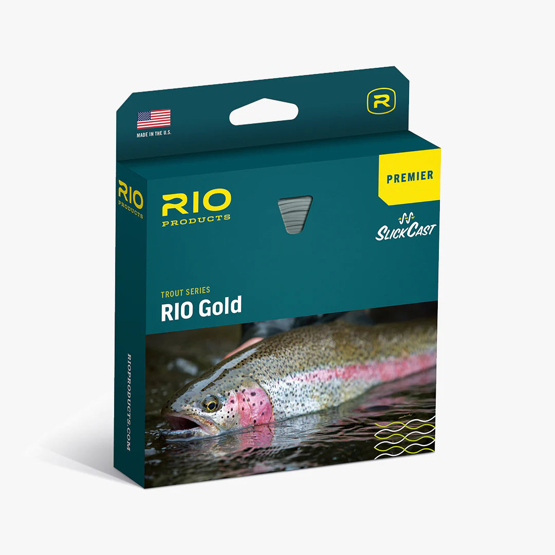 Rio Premier Gold Freshwater Fly Line (Moss/Gold)