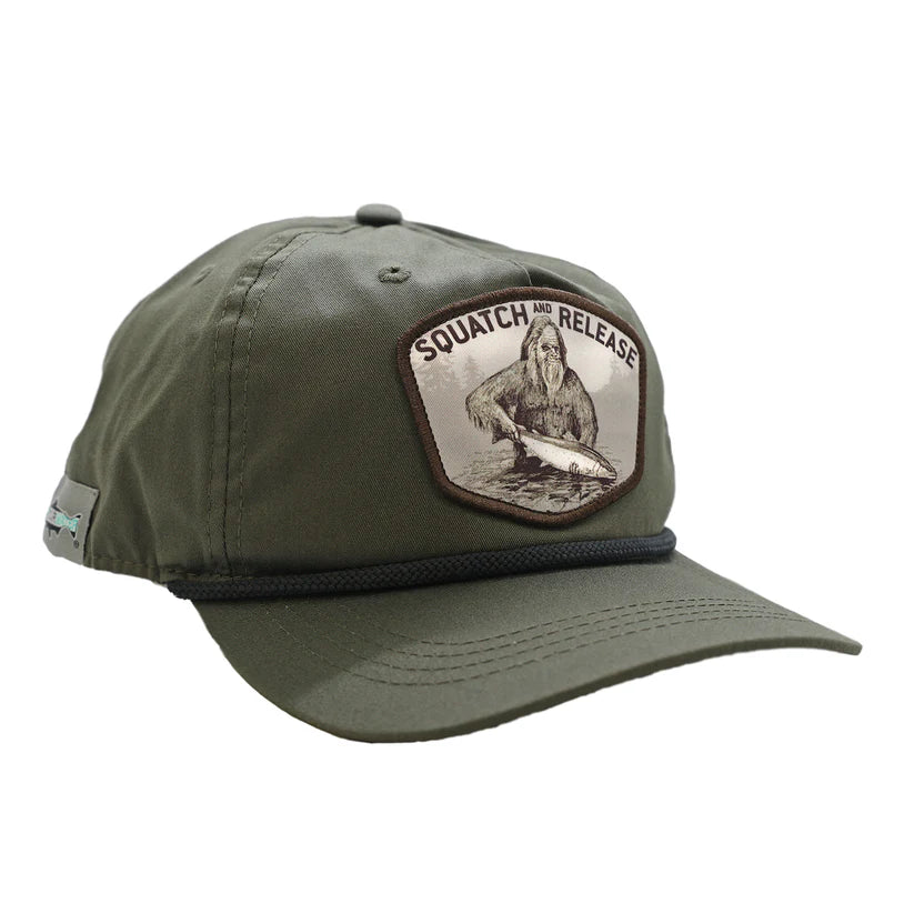 RepYourWater Squatch and Release Badge Unstructured Hat
