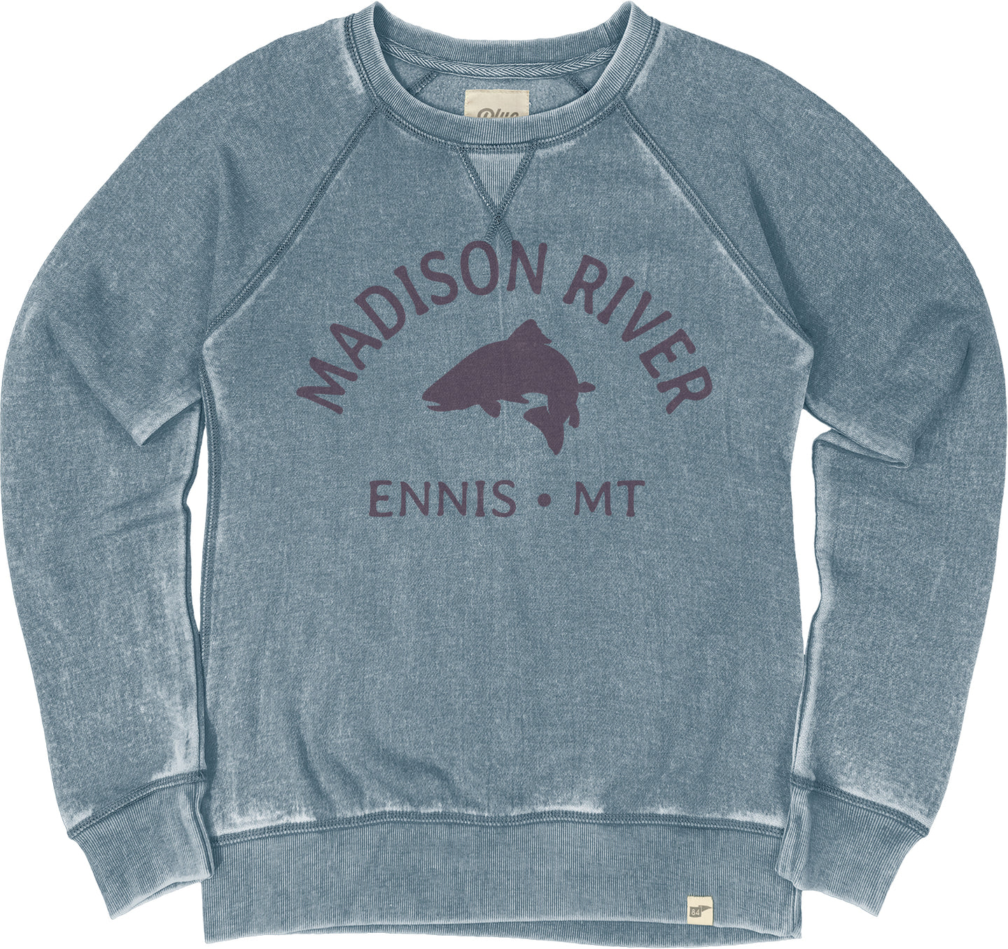 Blue 84 Now or Never Trout Fleece Crewneck Sweater