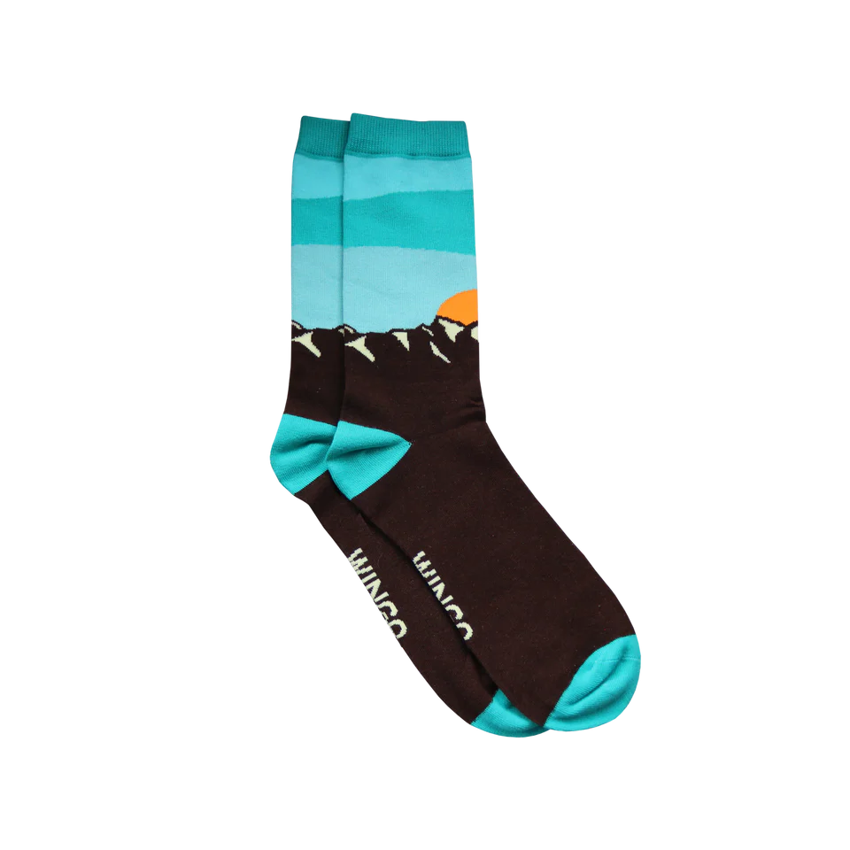 Wingo Fish Skin Everyday Socks