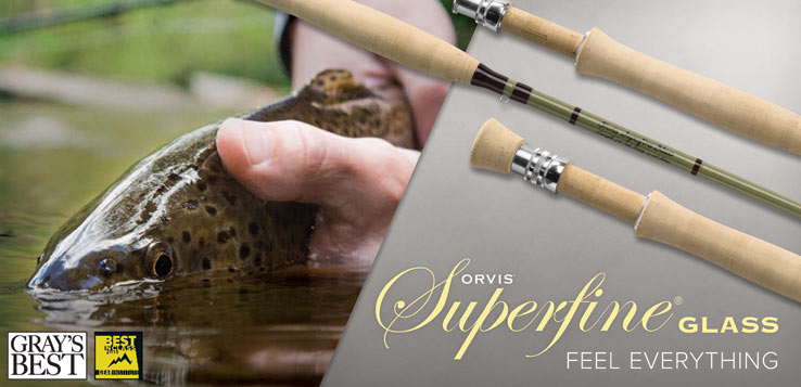 Orvis Superfine Glass Fly Rod – The Tackle Shop