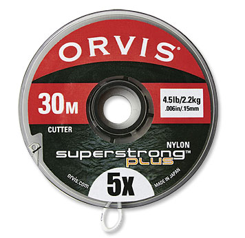 ORVIS SUPERSTRONG PLUS TIPPET IN 30- AND 100-METER SPOOLS