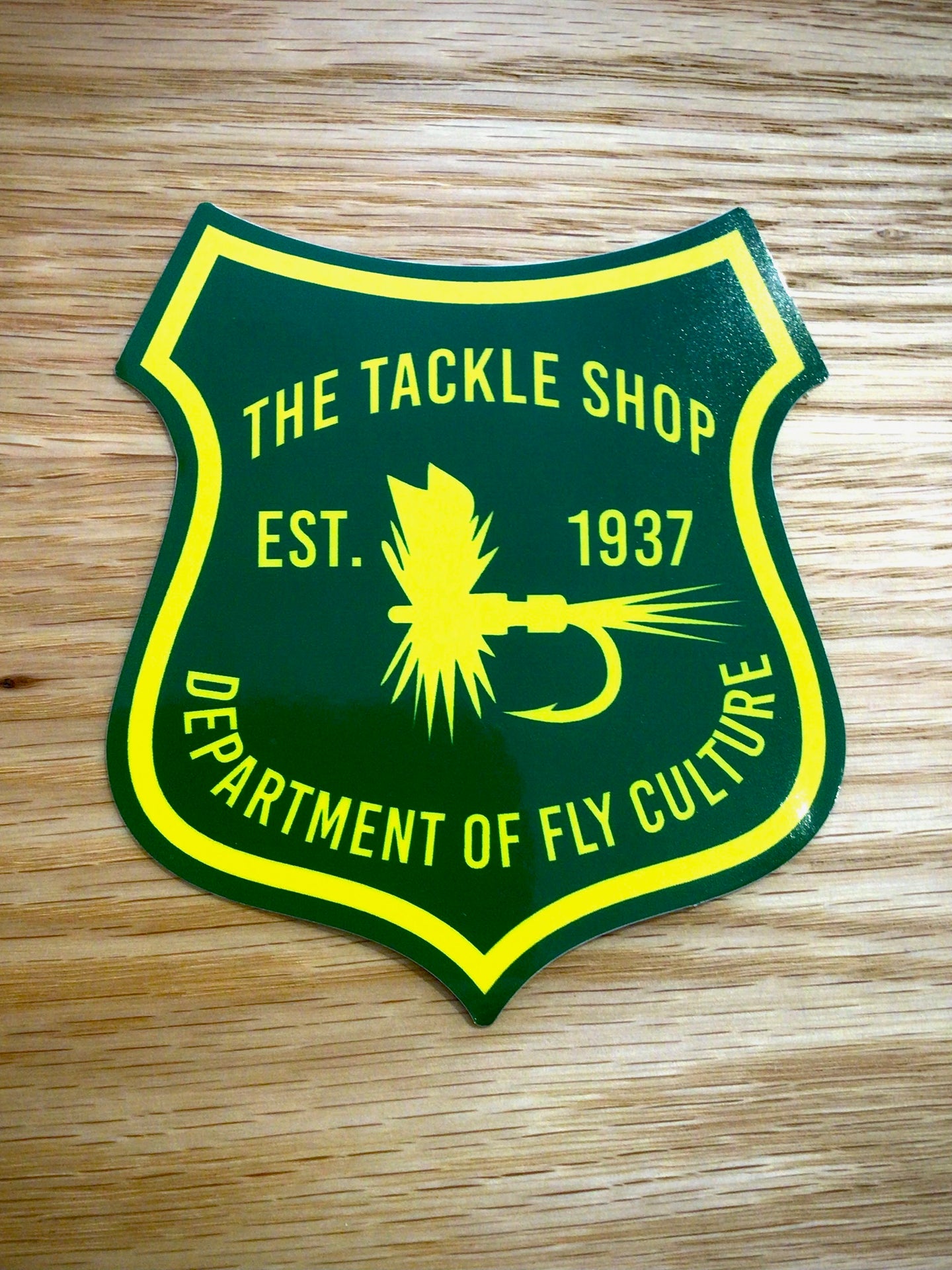 The Tackle Shop Department of Fly Culture Sticker