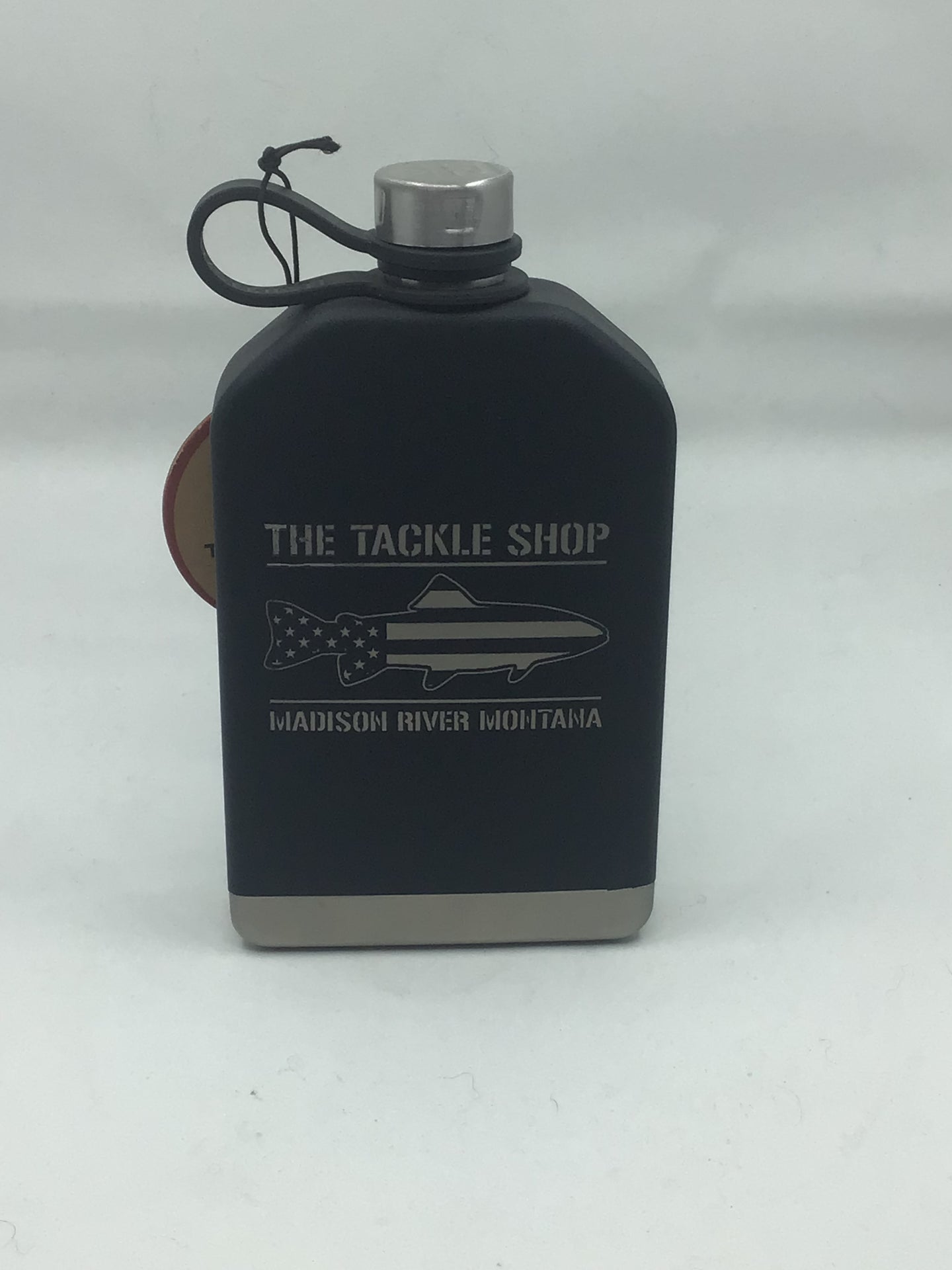 Tempercraft 8 OZ Tackle Shop Logo'd Flask