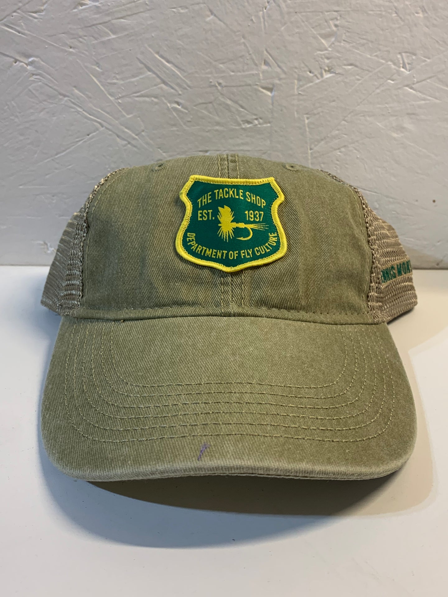 Ouray Department of Fly Culture Lengend Vintage Wash Trucker Cap