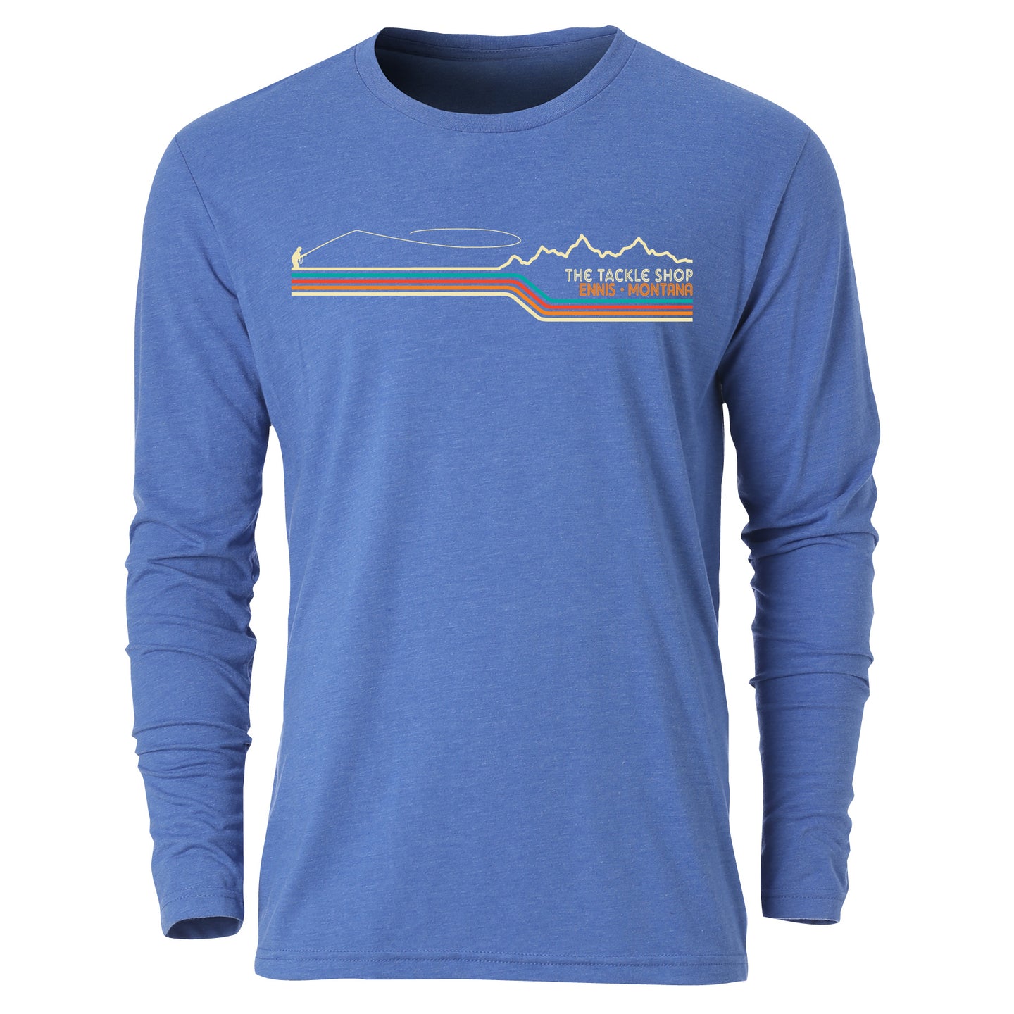 The Tackle Shop Tetonic Lines Logo Long Sleeve T-Shirt