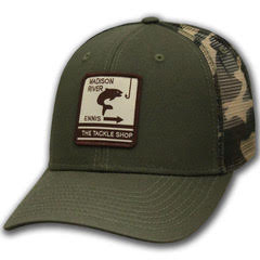 Ouray Tackle Shop Sub Mesh Trucker Hat (Camo Mesh)
