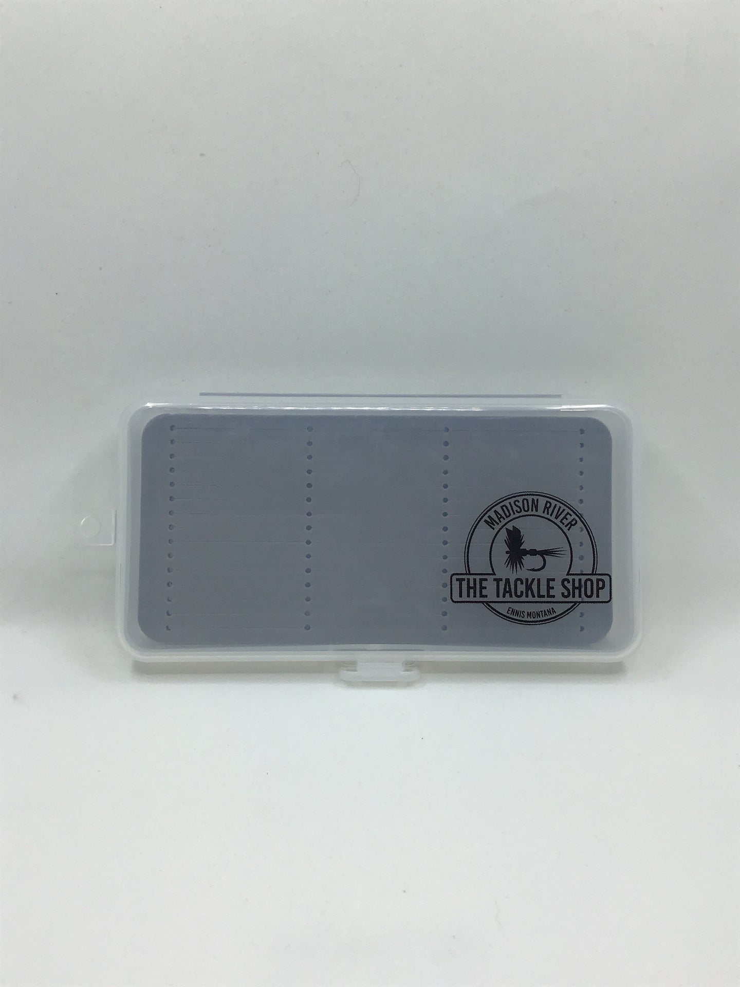 Clear Poly Fly Box with Slot Foam Liner