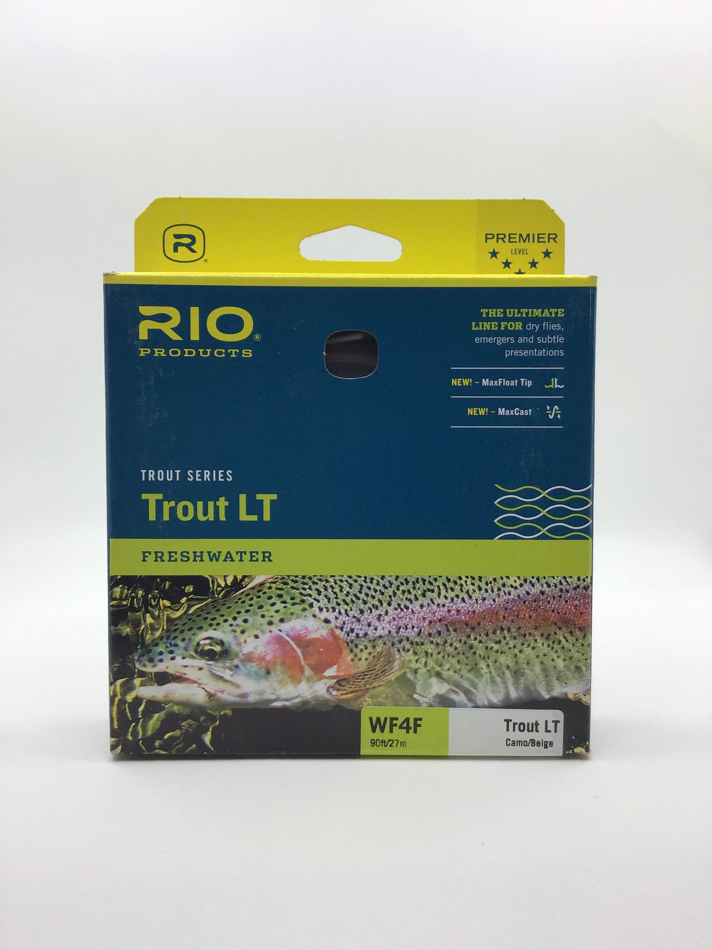 Rio Trout LT Freshwater Fly Line (Camo/Beige)